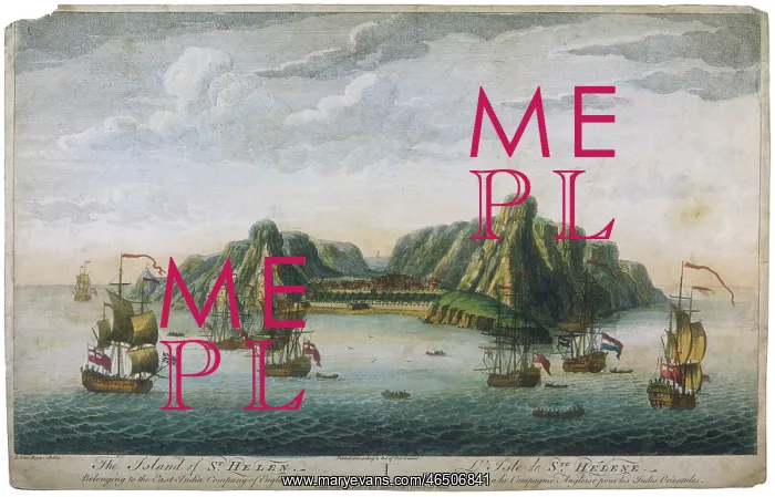  : Atlantic - St Helena circa 1750