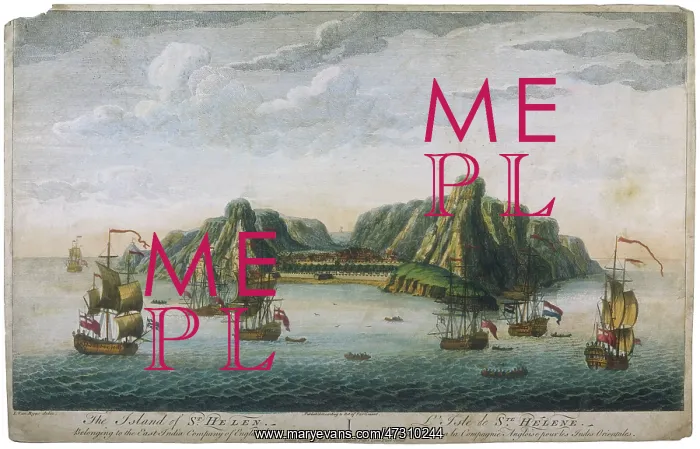  : Atlantic - St Helena circa 1750