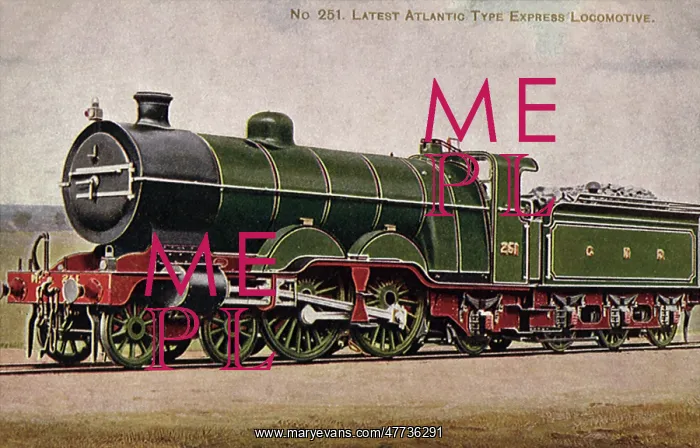 : Atlantic Type Locomotive