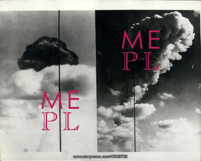 : Atomic explosion, Murorea, Tahiti : Atomic explosion, Murorea, Tahiti