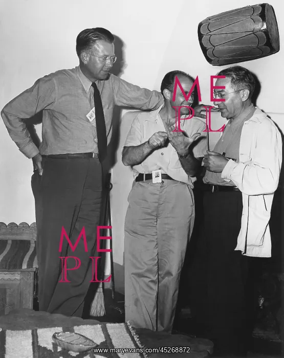  : Atomic physicists Ernest Lawrence, Enrico Fermi