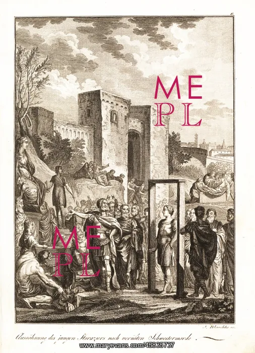 : Atonement of Horatius for the murder of his sister : Atonement of Horatius for the murder of his sister