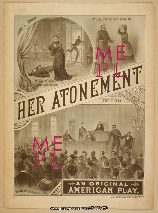 : Her atonement an original American play : Her atonement an original American play