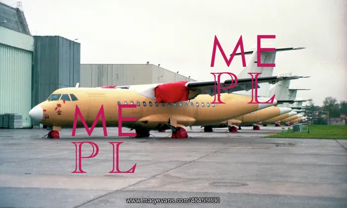 : ATR 42 white-tail storage : ATR 42 white-tail storage