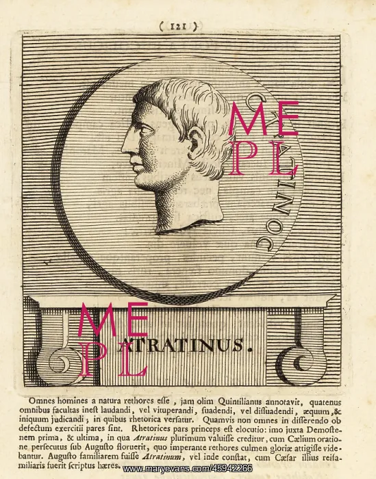 : Atratinus, Roman consul and prosecutor : Atratinus, Roman consul and prosecutor