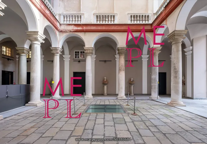  : Atrium, Palazzo Rosso, Genoa, Italy