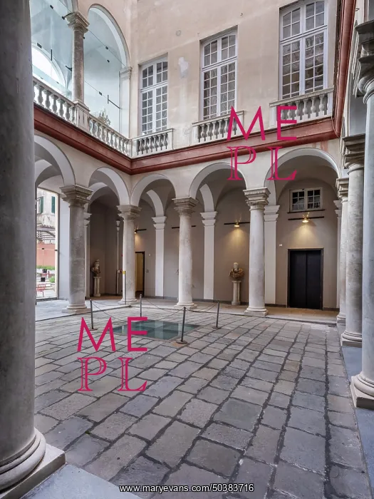 : Atrium, Palazzo Rosso, Genoa, Italy : Atrium, Palazzo Rosso, Genoa, Italy