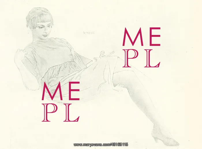 : Atropos. A portrait illustration of a reclined woman : Atropos. A portrait illustration of a reclined woman