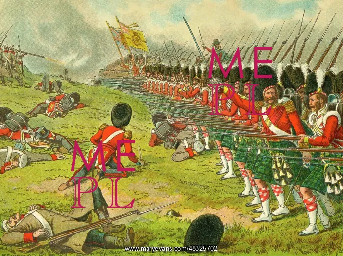 : Attack of British soldiers on the Crimea, 1854 : Attack of British soldiers on the Crimea, 1854