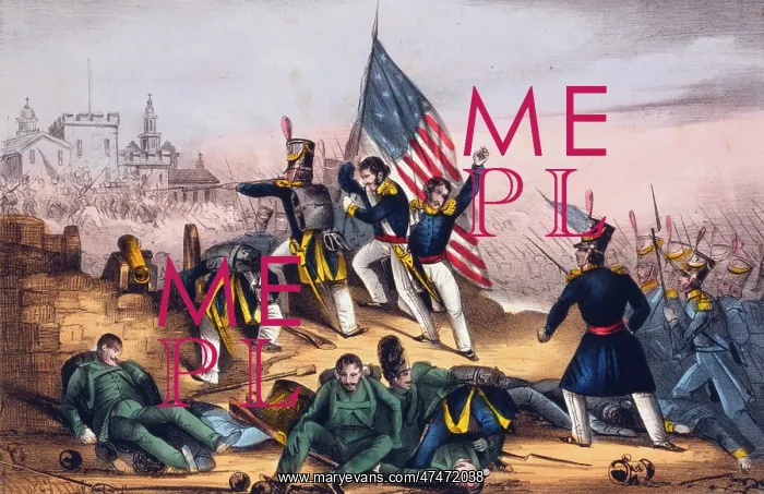 : Attack on Chapultepec, Sept. 13th 1847--Mexicans routed with : Attack on Chapultepec, Sept. 13th 1847--Mexicans routed with
