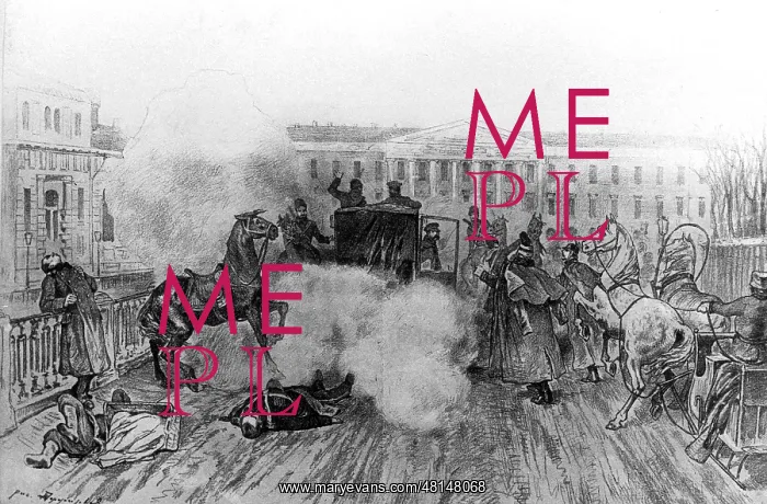 : Attack against Czar Alexander II, 1881 : Attack against Czar Alexander II, 1881