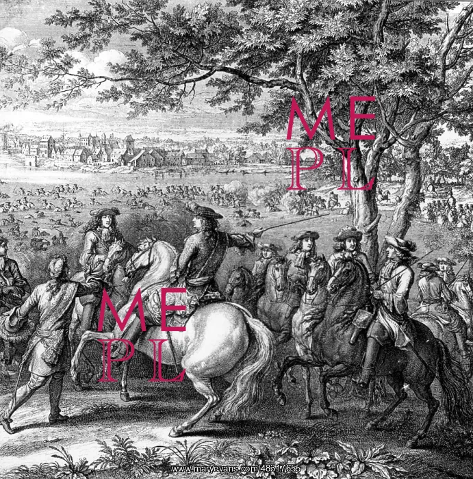 : Attack on a German territory under Louis XIV, 1672 : Attack on a German territory under Louis XIV, 1672