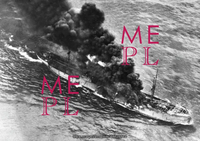 : Attacks on a British freighter in the English Channel, 1940 : Attacks on a British freighter in the English Channel, 1940