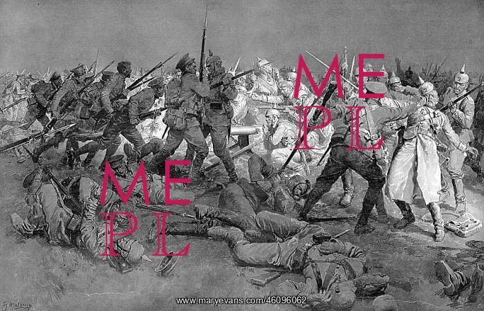  : Attempt of Prussian Guard to break British line round Ypres