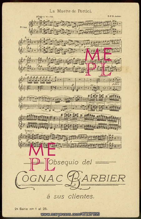 : Auber Score - Muette : Auber Score - Muette