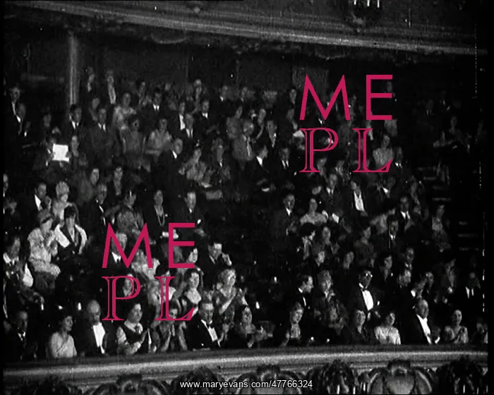 : Audience Members Clapping Enthusiastically : Audience Members Clapping Enthusiastically