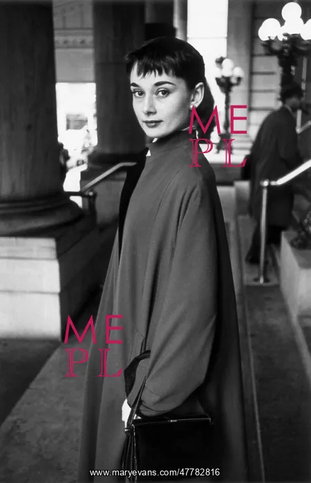 : Audrey Hepburn, British Actress, c.1951 : Audrey Hepburn, British Actress, c.1951