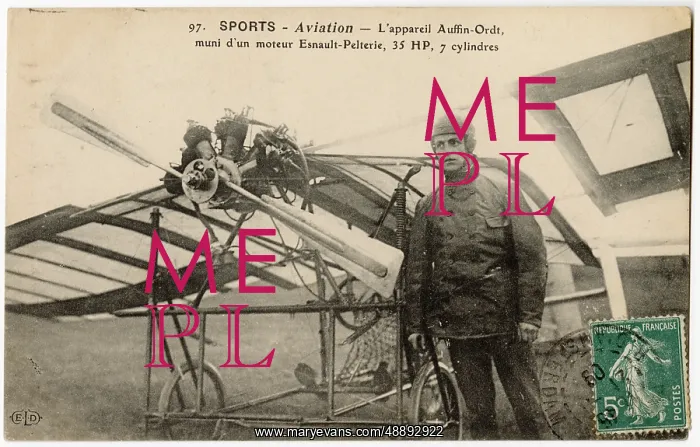 : AUFFIN-ORDT MONOPLANE : AUFFIN-ORDT MONOPLANE