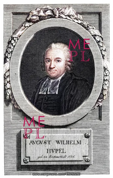 : AUG. WIL. HUPEL : AUG. WIL. HUPEL