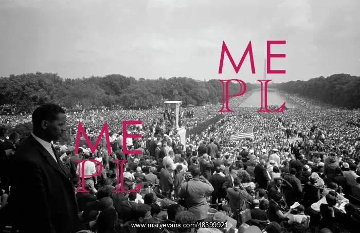: August 28, 1963 - A huge crowd at the National : August 28, 1963 - A huge crowd at the National
