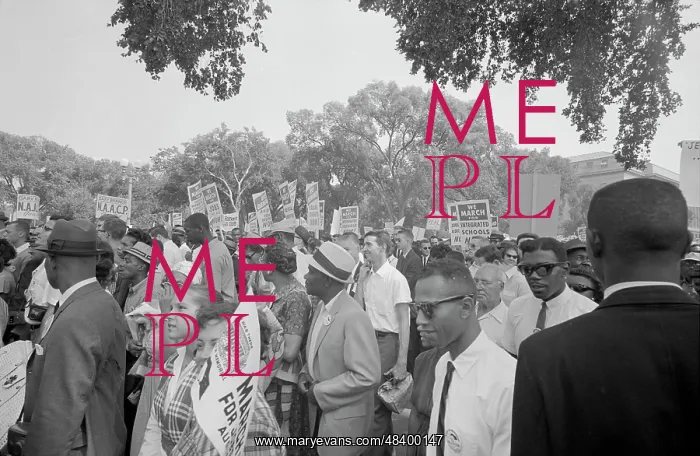: August 28, 1963 - Protestors during the March on Washington : August 28, 1963 - Protestors during the March on Washington