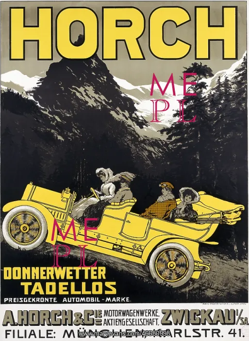 : August Horch advert : August Horch advert