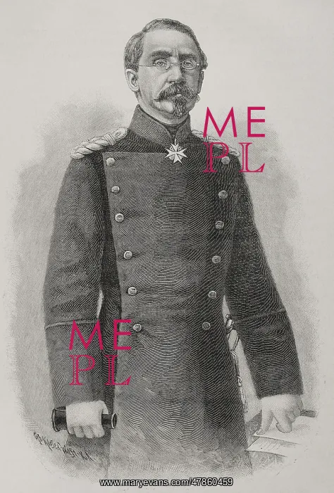 : August Karl von Goeben (1816-1880). Prussian general : August Karl von Goeben (1816-1880). Prussian general
