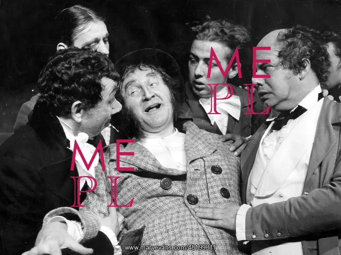 : August Koch in an anti-Semitic play, 1936 : August Koch in an anti-Semitic play, 1936