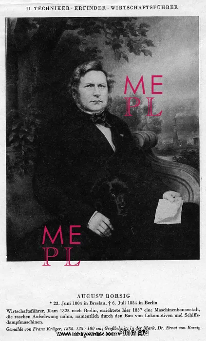 : August sen. / jun. Borsig : August sen. / jun. Borsig