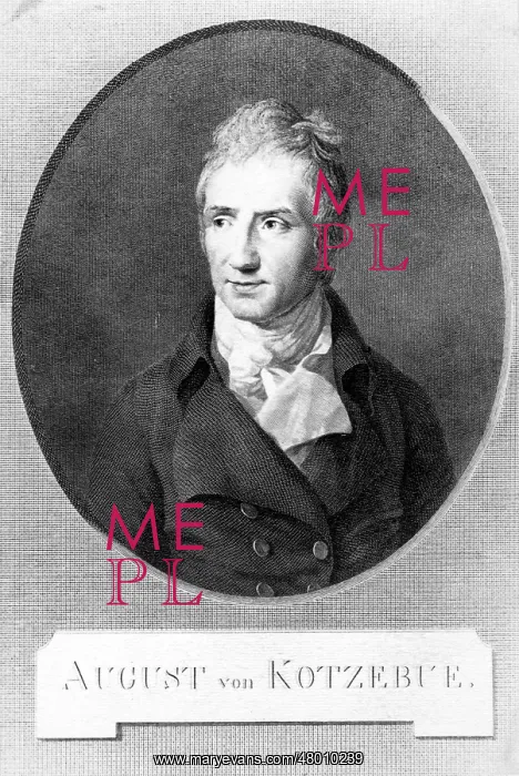 : August von Kotzebue : August von Kotzebue