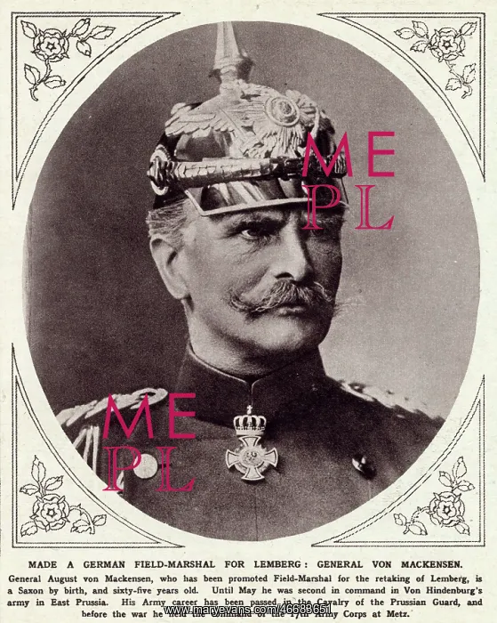 : August von Mackensen : August von Mackensen