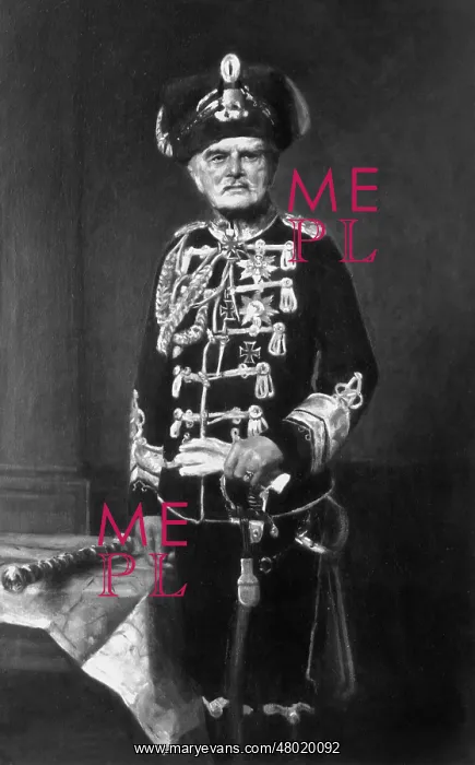 : August von Mackensen in Hussar uniform : August von Mackensen in Hussar uniform
