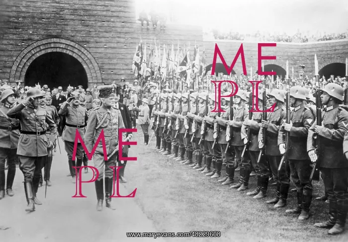 : August von Mackensen at the Tannenberg commemoration : August von Mackensen at the Tannenberg commemoration