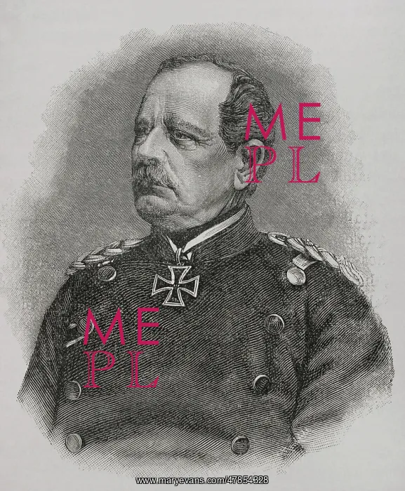 : August von Werder (1808-1888). Prussian general : August von Werder (1808-1888). Prussian general
