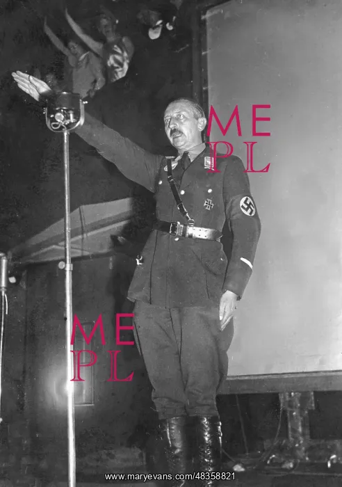 : August Wilhelm of Prussia as SA group leader, 1933 : August Wilhelm of Prussia as SA group leader, 1933