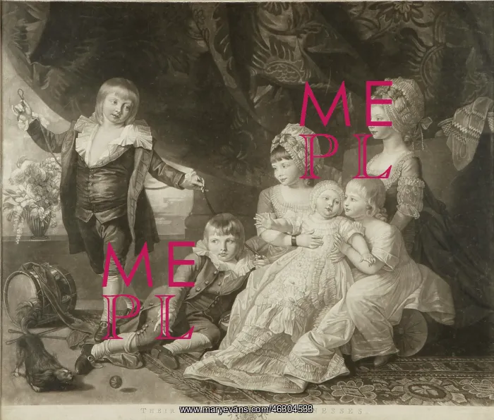 : Augusta & Elizabeth, Ernest, Augustus & Adolphus & Princess : Augusta & Elizabeth, Ernest, Augustus & Adolphus & Princess