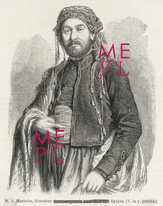 : AUGUSTE-FERDINAND-FRANCOIS MARIETTE : AUGUSTE-FERDINAND-FRANCOIS MARIETTE
