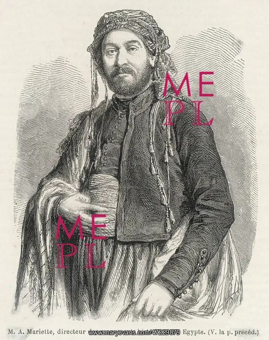 : AUGUSTE-FERDINAND-FRANCOIS MARIETTE : AUGUSTE-FERDINAND-FRANCOIS MARIETTE