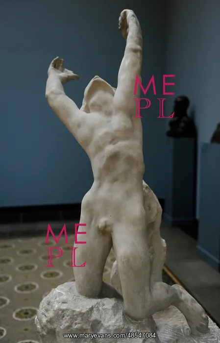 : Auguste Rodin (1840-1917). The Prodigal Son. (1899)(1884). N : Auguste Rodin (1840-1917). The Prodigal Son. (1899)(1884). N