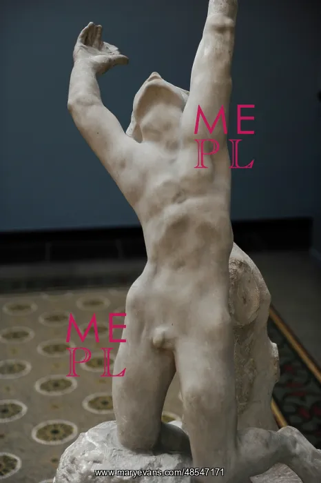 : Auguste Rodin (1840-1917). The Prodigal Son. (1899)(1884). N : Auguste Rodin (1840-1917). The Prodigal Son. (1899)(1884). N