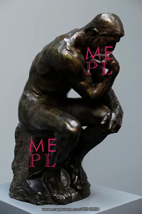 : Auguste Rodin (1840-1917). The Thinker. 1880. Ny Carlsberg G : Auguste Rodin (1840-1917). The Thinker. 1880. Ny Carlsberg G