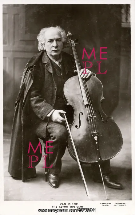 : Auguste van Biene - Dutch composer, cellist and : Auguste van Biene - Dutch composer, cellist and