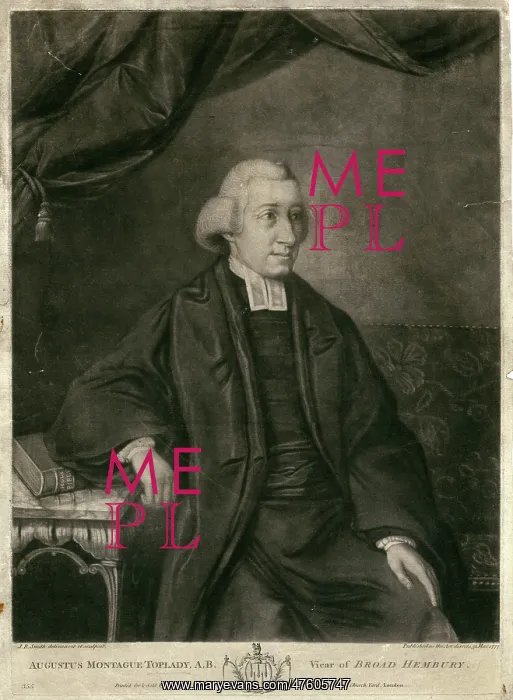 : Augustus Montague Toplady : Augustus Montague Toplady