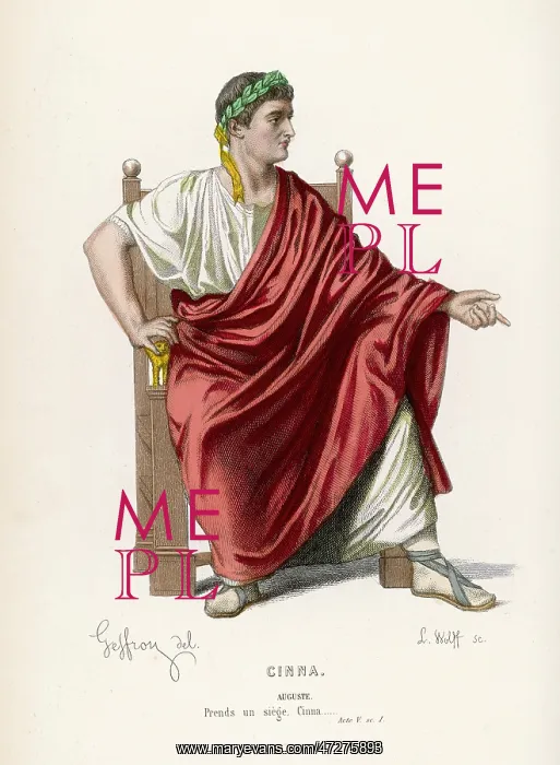 : AUGUSTUS, ROMAN EMPEROR : AUGUSTUS, ROMAN EMPEROR