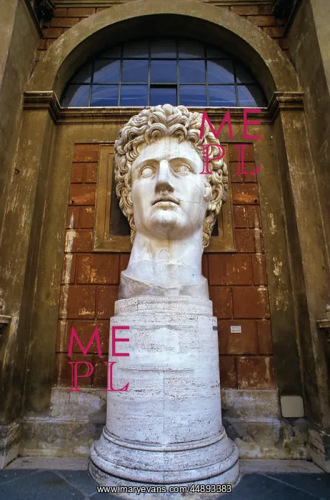 : Augustus Statue Chiaramonti Museum Vatican, Rome, Italy : Augustus Statue Chiaramonti Museum Vatican, Rome, Italy