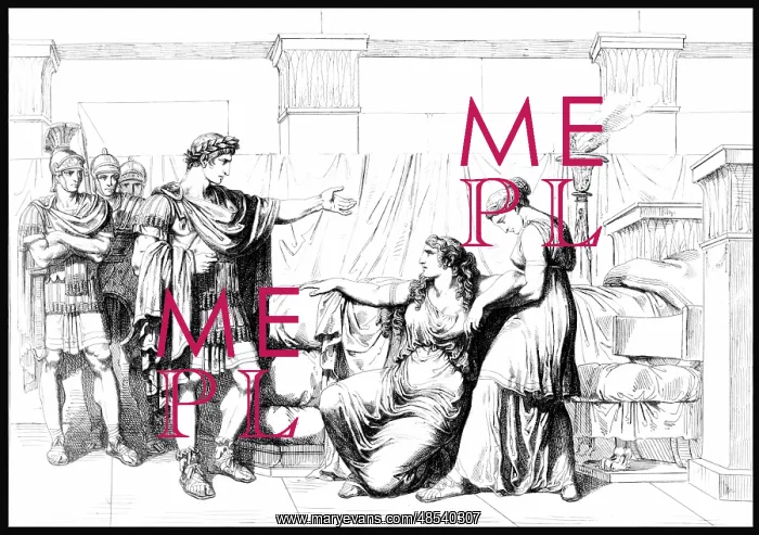 : Augustus Visiting Cleopatra, 1st Century BC : Augustus Visiting Cleopatra, 1st Century BC