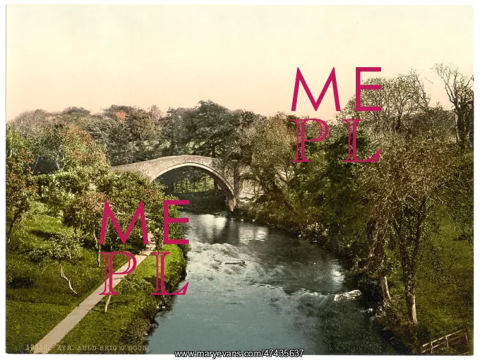 : Auld Brig O'Doon, Ayr, Scotland : Auld Brig O'Doon, Ayr, Scotland