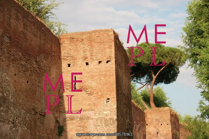 : Aurelian Walls. Rome. Italy : Aurelian Walls. Rome. Italy