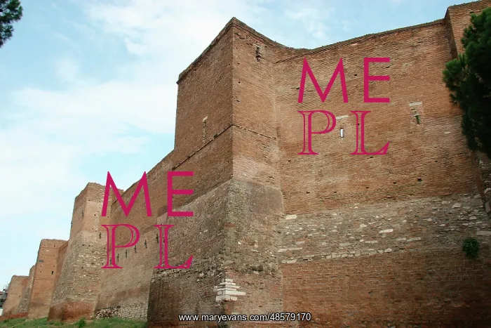 : Aurelian Walls. Rome. Italy : Aurelian Walls. Rome. Italy