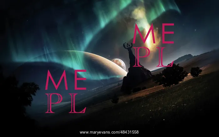  : Aurora Borealis on an imaginative Earth-like planet